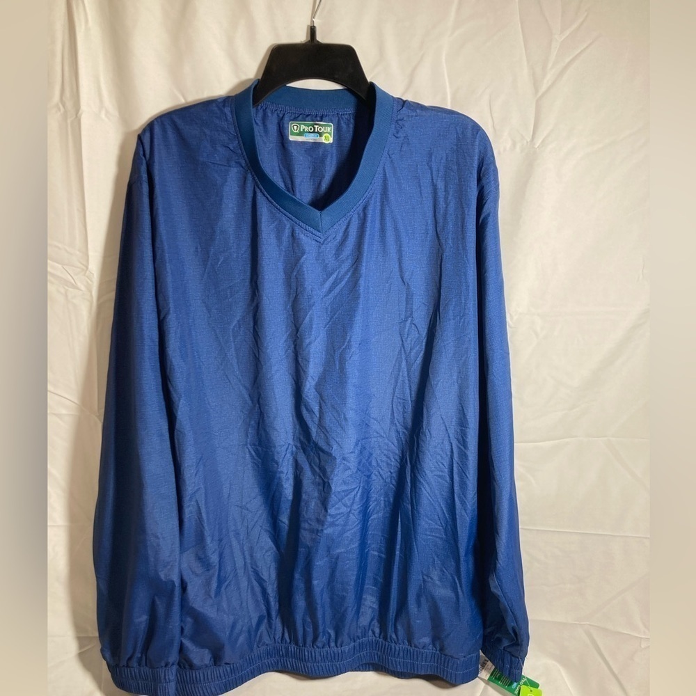 NWT Pro tour cool play golf peacoat pullover windbreaker size extra large